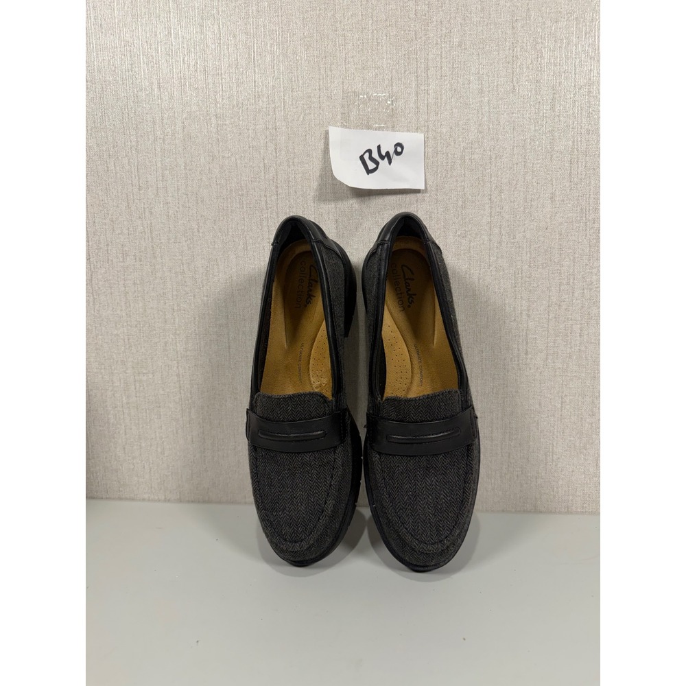 Clarks Collection Leather Loafers- Westlynn Bay Women size‎ 7.5M